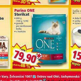 Norma Purina one stericat nabídka