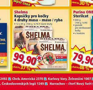 Norma Shelma kapsičky pro kočky nabídka