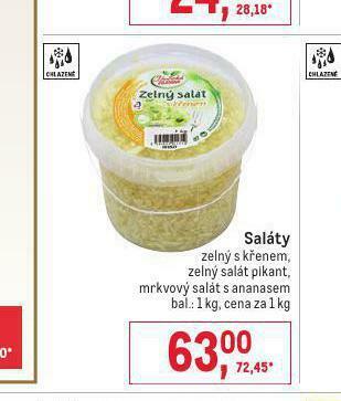 Makro Saláty nabídka