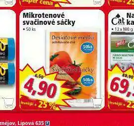 Norma Mikroténové svačinové sáčky nabídka