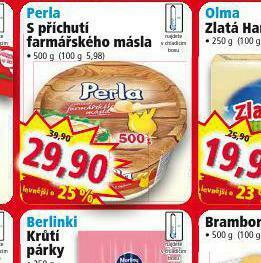 Norma Perla s příchutí farmářského másla nabídka