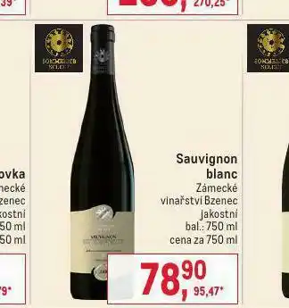 Makro Sauvignon blanc nabídka