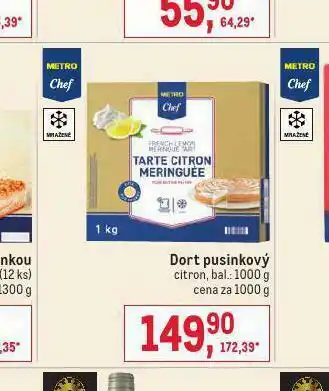 Makro Dort pusinkový nabídka