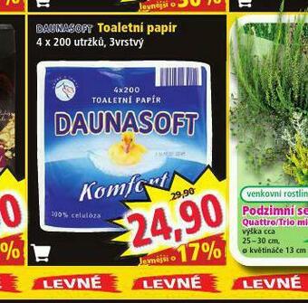 Norma Daunasoft toaletní papír nabídka