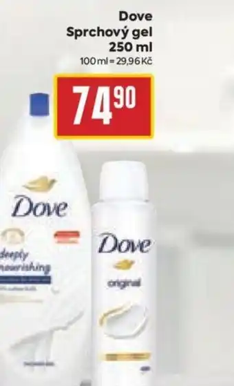 Billa Dove Sprchový gel nabídka