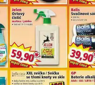 Jelen octový čistič