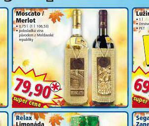Norma Moscato / merlot nabídka