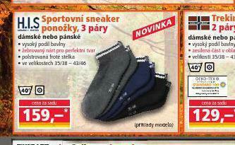 Norma Sportovní sneaker ponožky nabídka