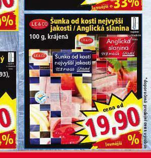 Norma Šunka od kosti nejvyšší jakosti nabídka