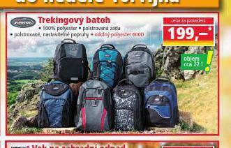 Norma Trekingový batoh nabídka