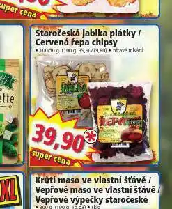 Norma Červená řepa chipsy nabídka