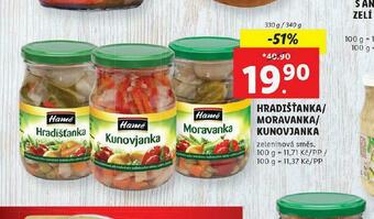 Lidl Hamé moravanka nabídka