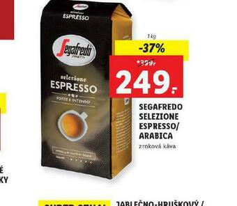 Lidl Segafredo selezione espresso / arabica nabídka
