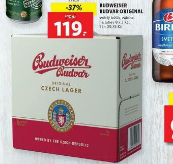 Lidl Pivo budweiser budvar nabídka