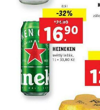 Lidl Pivo heineken nabídka