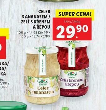 Lidl Celer s ananasem nabídka