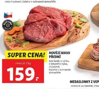 Lidl Hovězí maso přední;159 nabídka