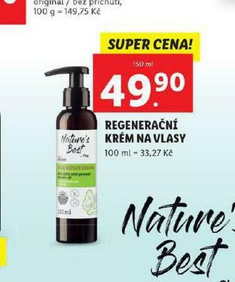 Regenerační krém na vlasy