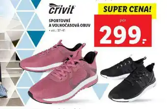 Lidl Sportovní volnočasová obuv nabídka