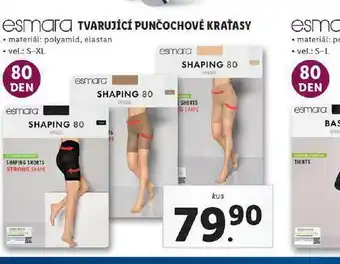 Lidl Tvarující punčochové kraťasy nabídka