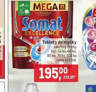 Makro Somat tablety do myčky nabídka