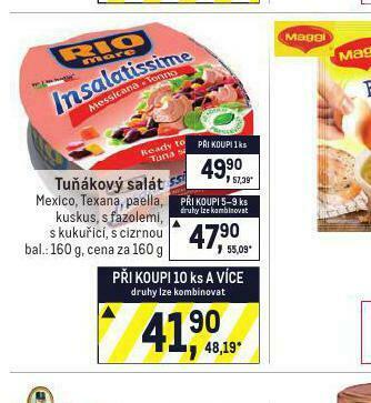 Makro Tuňákový salát nabídka