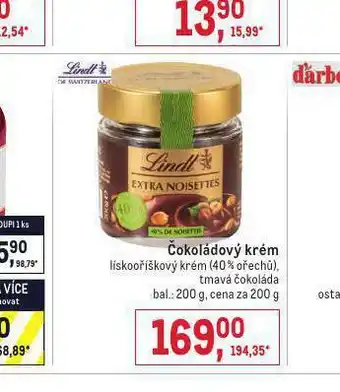 Makro Čokoládový krém nabídka