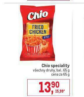 Makro Chio speciality nabídka