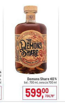 Demons share 40%