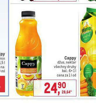 Makro Cappy nabídka