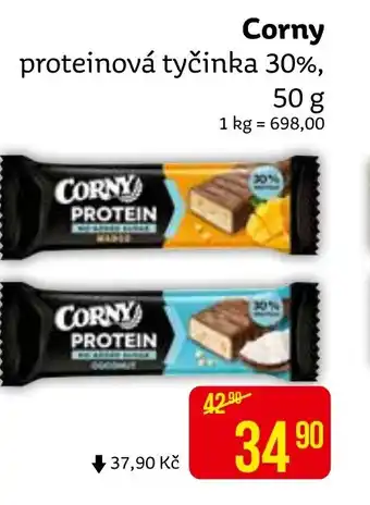 Teta Corny proteinová tyčinka 30%, 50 g nabídka