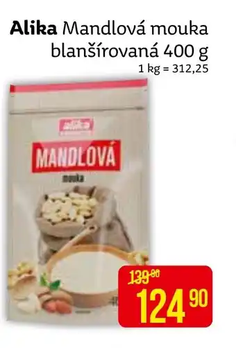 Teta Alika Mandlová mouka blanšírovaná 400 g nabídka