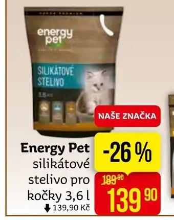 Teta Energy Pet silikátové stelivo pro kocky 3.6 l. nabídka