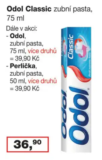 Ráj drogerie Odol Classic zubní pasta, 75 ml nabídka