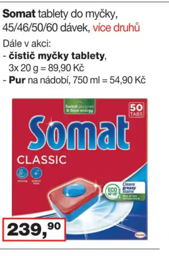 Ráj drogerie Somat tablety do myčky nabídka