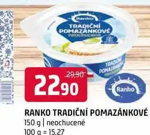 Terno RANKO TRADIČNÍ POMAZÁNKOVÉ 150 g nabídka