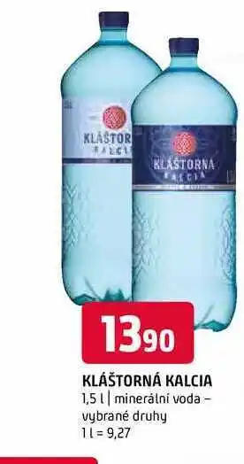 Terno KLÁŠTORNÁ KALCIA 1,5 l nabídka