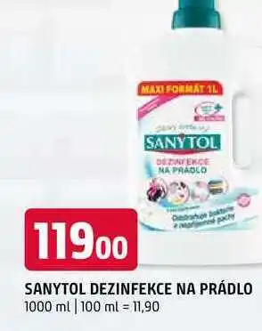 Terno Sanytol Dezinfekce na prádlo 1000ml nabídka