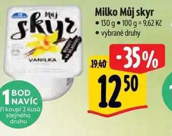Albert Milko Můj skyr 130 g nabídka