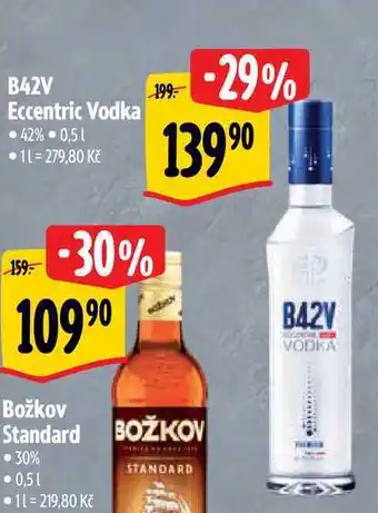 Albert B42V Eccentric Vodka 0,5 l nabídka