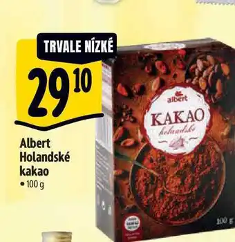 Albert Albert Holandské kakao 100 g nabídka