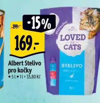 Albert Albert Stelivo pro kočky 5 l nabídka