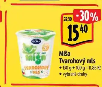 Albert Míša Tvarohový mls 130 g nabídka