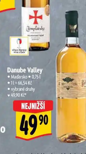 Albert Danube Valley 0,75 l nabídka