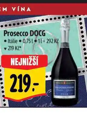 Albert Prosecco DOCG 0,75 l nabídka