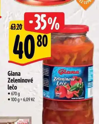 Albert Giana Zeleninové lečo • 670 g nabídka