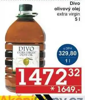 Jip Divo olivový olej extra virgin, 5 l nabídka