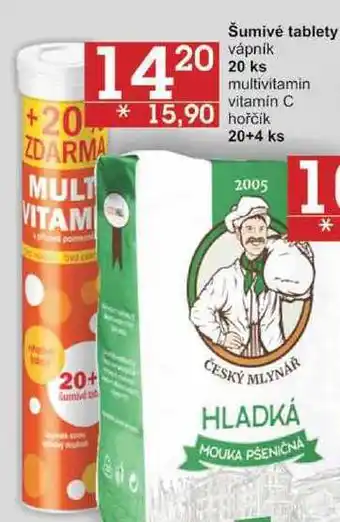 Jip Šumivé tablety vápnik, 20 ks nabídka