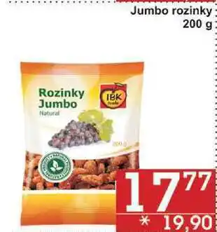 Jip Jumbo rozinky, 200 g nabídka