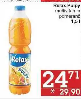 Jip Relax Pulpy multivitamin, 1,5 l nabídka